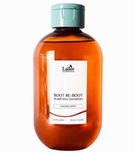 Заказать онлайн Lador Шампунь для волос имбирем и яблоком Root Re-Boot Purifying Shampo Ginger & Apple в KoreaSecret