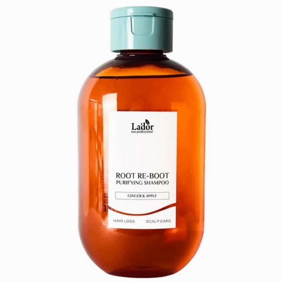 Заказать онлайн Lador Шампунь для волос имбирем и яблоком Root Re-Boot Purifying Shampo Ginger & Apple в KoreaSecret