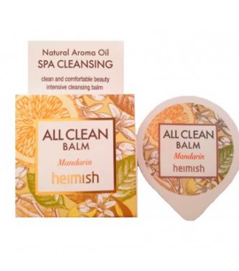 Заказать онлайн Heimish Очищающий бальзам для снятия макияжа с мандарином 5мл All Clean Balm Mandarin в KoreaSecret