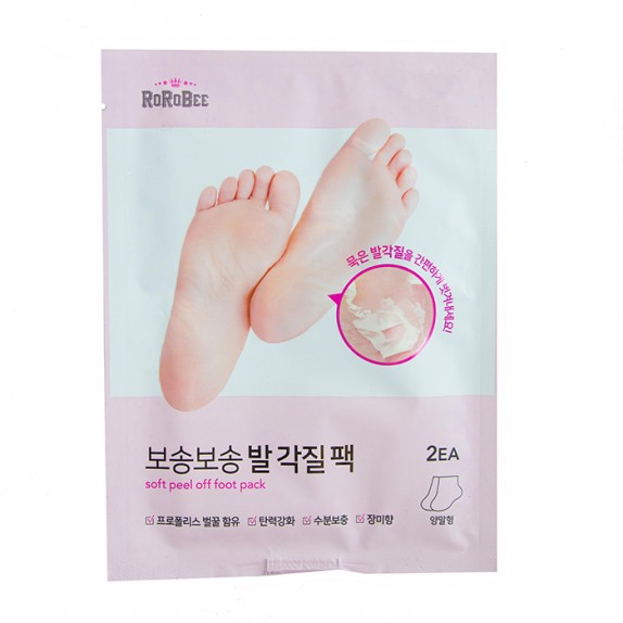Заказать онлайн Loloskinny Пилинг-носочки RoRoBee Soft Peel Off Foot Pack в KoreaSecret