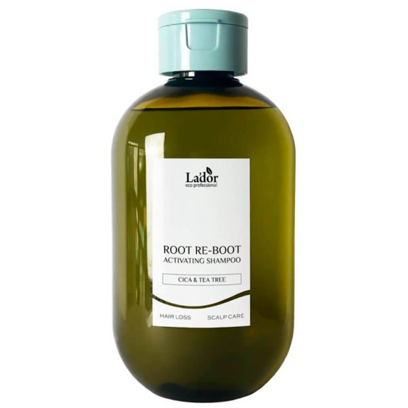 Заказать онлайн Lador Шампунь для волос с центеллой и чайным деревом Root Re-Boot Activating Shampo Cica & Tea Tree в KoreaSecret