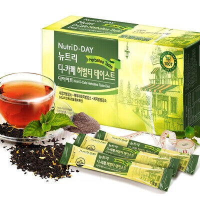 Заказать онлайн Nutri D-Day Чай для похудения Экстракт гарцинии камбоджийской стик 1,5гр D-Cafe Herbaltea Taste Diet (stick), 1.5гр в KoreaSecret