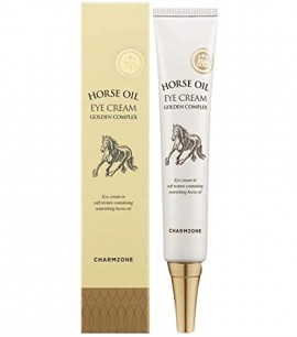 Заказать онлайн Charmzone Питательный крем для век с золотом и лошадиным маслом  Horse Oil Eye Cream Golden Complex в KoreaSecret