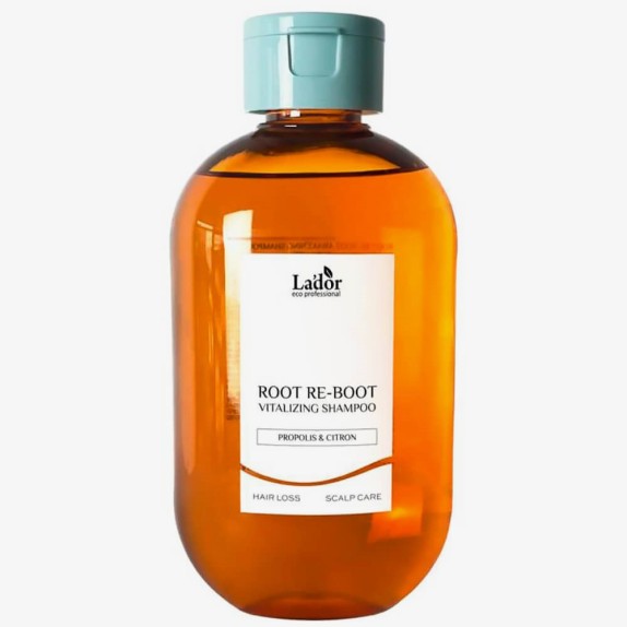 Заказать онлайн Lador Шампунь для волос с прополисом и цитроном Root Re-Boot Vitalizing Shampo Propolis & Citron в KoreaSecret