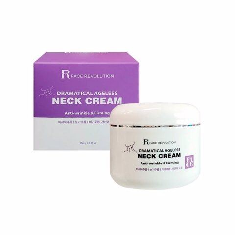 Заказать онлайн Face Revolution Крем для шеи и зоны декольте Dramatical Ageless Neck Cream в KoreaSecret