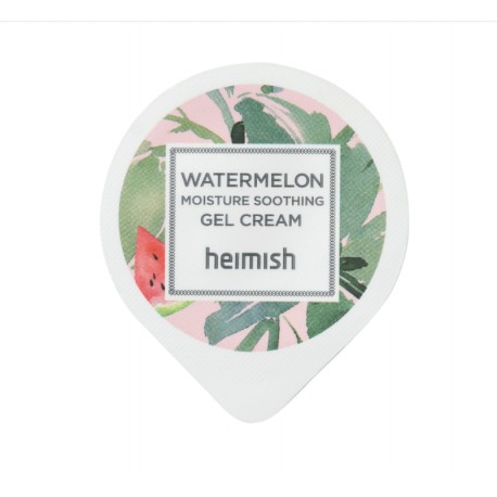 Заказать онлайн Heimish Гель-крем с арбузом для глубокого увлажнения 5мл Watermelon Moisture Soothing Gel Cream в KoreaSecret