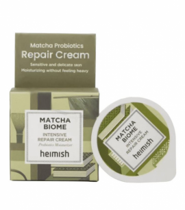 Заказать онлайн Heimish Восстанавливающий веганский крем с пробиотиками 5мл Matcha Biome Intensive Repair Cream в KoreaSecret