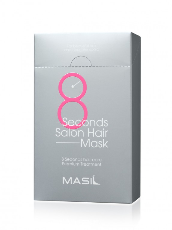 Заказать онлайн Masil Комплект 20шт Маска  для волос Салонный эффект за 8 секунд 8 Seconds Salon Hair Mask в KoreaSecret