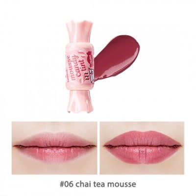Заказать онлайн The Saem Тинт-конфетка для губ 06 Chai Tea Mousse Saemmul Mousse Candy Tint в KoreaSecret