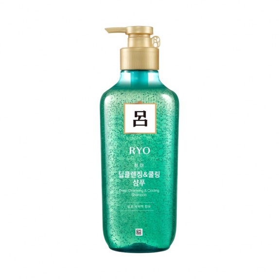 Заказать онлайн Ryoe Шампунь очищающий для жирной кожи головы  (зеленый) Scalp Deep Cleansing в KoreaSecret