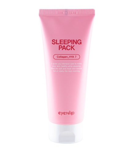 Заказать онлайн Eyenlip Ночная увлажняющая маска с коллагеном Collagen_HYA 7 Sleeping Pack в KoreaSecret