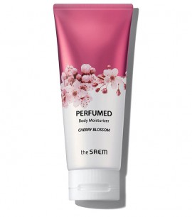 Заказать онлайн The Saem Парфюмированный крем для тела с вишней Perfumed Body Moisturizer Cherry Blossom в KoreaSecret