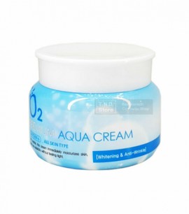 Заказать онлайн FarmStay Увлажняющий кислородный крем O2 Premium Aqua Cream в KoreaSecret