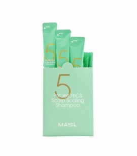 Заказать онлайн Masil Комплект 20шт Глубокоочищающий шампунь с пробиотиками  5 Probiotics Scalp Scaling Shampoo в KoreaSecret