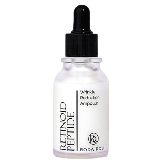 Заказать онлайн Roda Roji Сыворотка против морщин с ретинолом и пептидным комплексом  Retinoid Peptide Wrinkle Reduction Ampoule в KoreaSecret