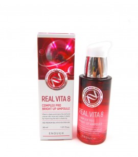 Заказать онлайн Enough Сыворотка с витаминами для сияния кожи Real Vita 8 Complex Pro Bright Up Ampoule в KoreaSecret