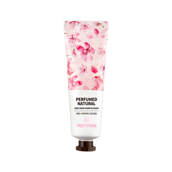 Заказать онлайн Pretty Skin Парфюмированный крем для рук с экстрактом цветков вишни Perfumed Natural Hand Cream Cherry Blossom в KoreaSecret