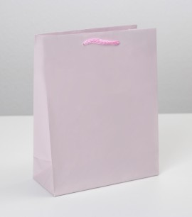 Пакет подарочный «Розовый» 18 х 23 х 8 см