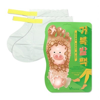 Заказать онлайн Elizavecca Пилинг-носочки с фруктовыми экстрактами Turtle’S Foot Pack в KoreaSecret