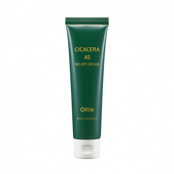 Заказать онлайн Ottie Увлажняющий крем с центеллой Cicacera 45 Relief Cream в KoreaSecret
