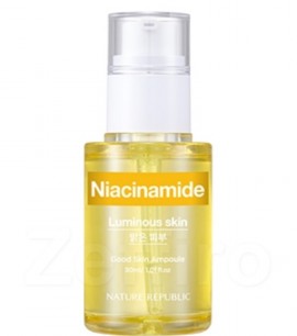 Заказать онлайн Nature Republic Ампульная сыворотка с ниацинамидом Good Skin Niacinamide Ampoule в KoreaSecret