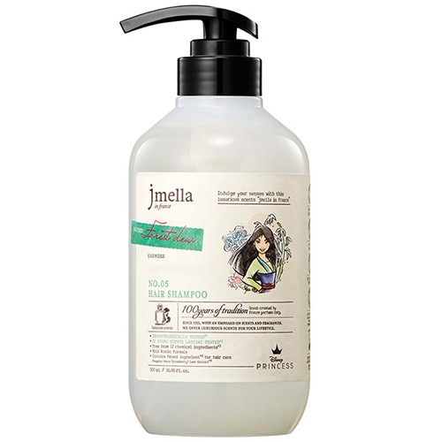 Заказать онлайн Jmella Парфюмированный шампунь Лесная роса Hair Shampoo Disney Forest Dew в KoreaSecret