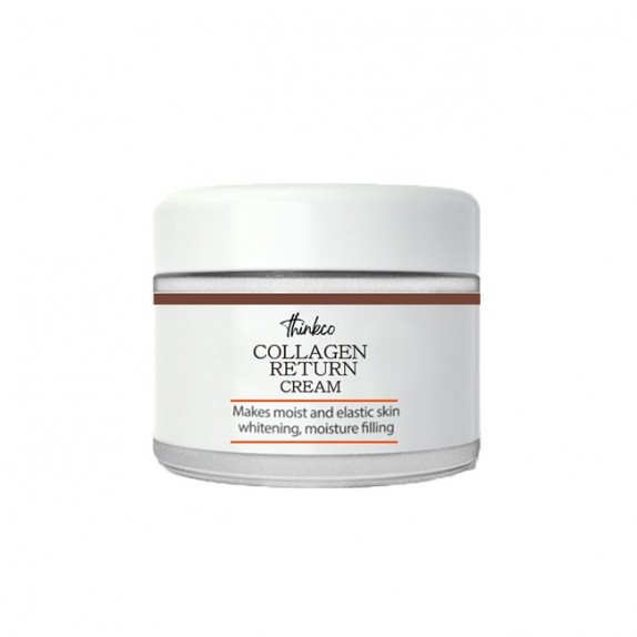 Заказать онлайн Thinkco Антивозрастной крем с коллагеном Collagen Return Cream в KoreaSecret