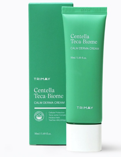 Заказать онлайн Trimay Успокаивающий крем с CICA комплексом и лактобионовым комплексом Centella Teca-Biome Calm Derma Cream в KoreaSecret