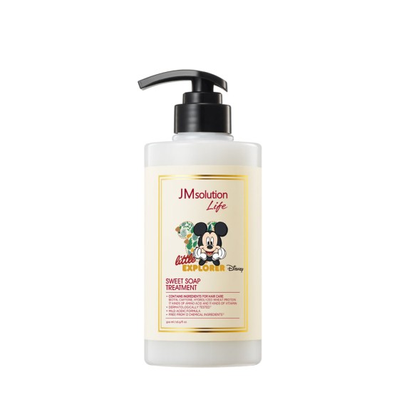 Заказать онлайн JMsolution Маска-бальзам для волос с ароматом мускуса и мака Life Disney Collection Sweet Soap Treatment в KoreaSecret