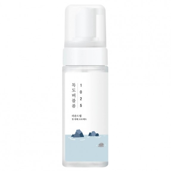 Заказать онлайн Round Lab 1025 Очищающая пузырьковая пенка с морской водой Dokdo Bubble Foam в KoreaSecret