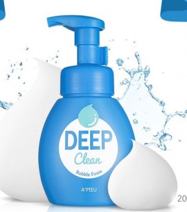 Заказать онлайн A'pieu Пенное средство для глубокого очищения кожи Deep Clean Bubble Foam в KoreaSecret