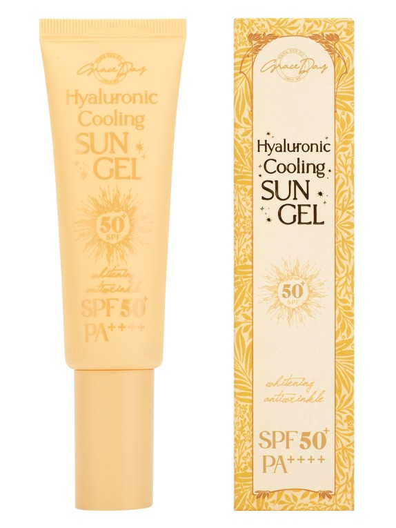Заказать онлайн Grace Day Солнцезащитный охлаждающий гель Hyaluronic Cooling Sun Gel SPF50+ PA++++ в KoreaSecret