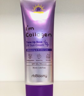 Заказать онлайн I'm Bloomy Тонирующий солнцезащитный крем SPF50+PA++++ I'm Collagen UV Tone Up Base SPF50+/PA++++ в KoreaSecret