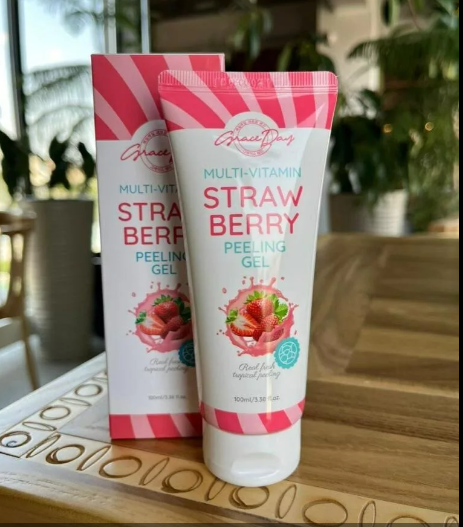 Заказать онлайн Grace Day Пилинг-скатка с клубникой  Multi-Complex  Strawberry Peeling Gel в KoreaSecret