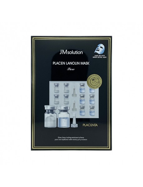 Заказать онлайн JMsolution Маска-салфетка плацентарная с ланолином Placen Lanolin Mask в KoreaSecret