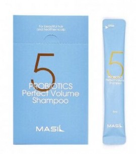 Заказать онлайн Masil Шампунь для объема волос с пробиотиками (пробник) 5 Probiotics Perfect Volume Shampoo в KoreaSecret