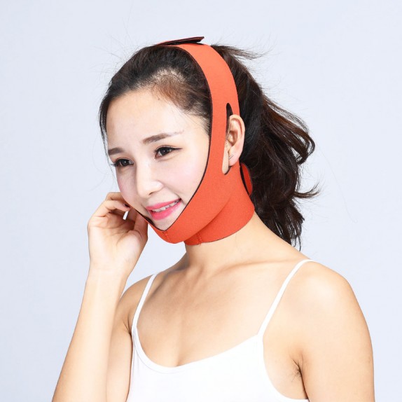 Заказать онлайн Повязка - бандаж Усиленный  для коррекции овала лица в KoreaSecret