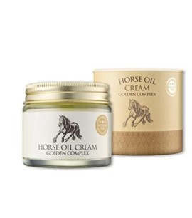 Заказать онлайн Charmzone Питательный крем с золотом и лошадиным маслом  Mayu Horse Oil Cream Golden Complex в KoreaSecret
