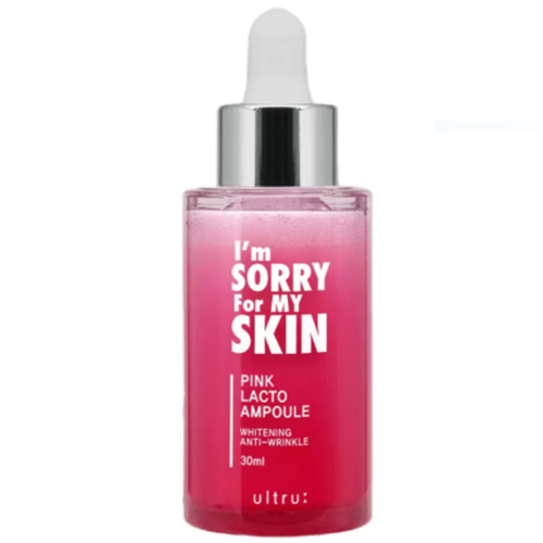 Заказать онлайн I’m Sorry For My Skin Сыворотка с пробиотиками Pink lacto ampoule whitening anti-wrinkle в KoreaSecret