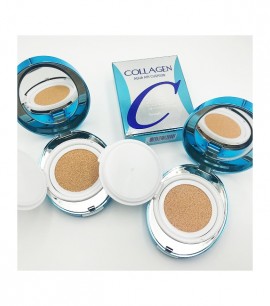Заказать онлайн Enough Увлажняющий кушон с коллагеном 21 collagen aqua air cushion в KoreaSecret