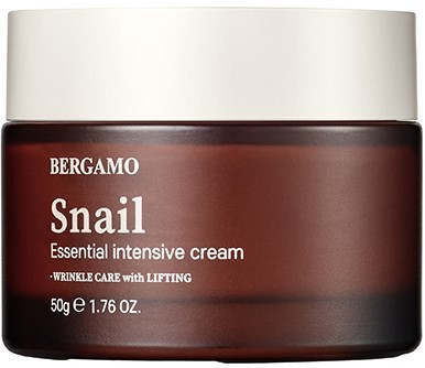 Заказать онлайн Bergamo Многофункциональный крем с муцином улитки Snail Essential Intensive Cream в KoreaSecret