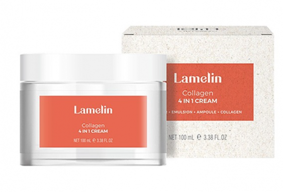 Заказать онлайн Lamelin Питательный крем с коллагеном 4 в 1 Collagen 4 in 1 Cream в KoreaSecret