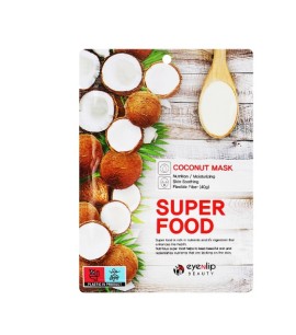 Заказать онлайн Eyenlip Маска-салфетка с экстрактом кокоса Super Food Coconut Mask в KoreaSecret