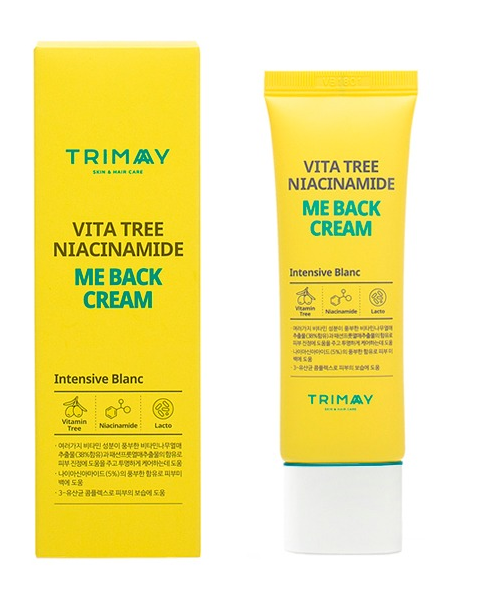 Заказать онлайн Trimay Осветляющий высококонцентрированный крем с витаминами Vita Tree Niacinamide Me Back Cream в KoreaSecret