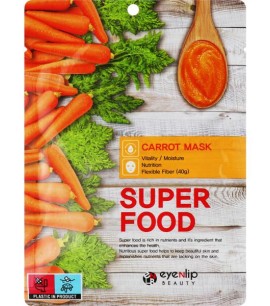 Заказать онлайн Eyenlip Маска-салфетка с экстрактом морковью Super Food Carrot Mask в KoreaSecret