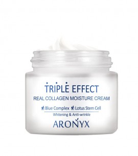 Medi Flower Коллагеновый крем тройного действия Aronyx Triple Effect Real Collagen Moisture Cream