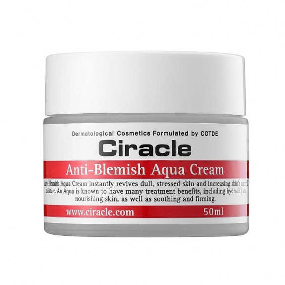 Заказать онлайн Ciracle Увлажняющий крем для проблемной кожи Anti-Blemish Aqua Cream в KoreaSecret