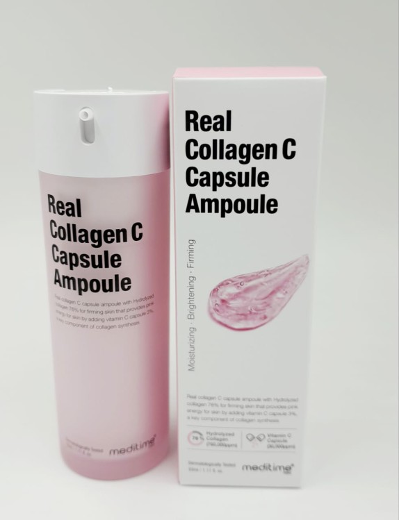 Заказать онлайн Meditime Капсульная сыворотка с коллагеном NEO Real Collagen C Capsule Ampoule в KoreaSecret