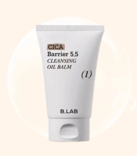 B.LAB Очищающее слабокислотное масло-бальзам Cica Barrier 5.5 Cleansing Oil Balm