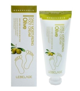 Заказать онлайн Lebelage Крем для ног увлажняющий с оливой Daily Moisturizing Foot Cream в KoreaSecret